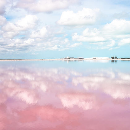 墨西哥坎昆粉红湖一日游