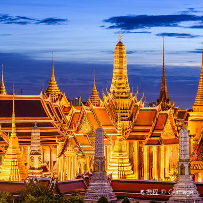 泰国曼谷大皇宫+卧佛寺+金佛寺+暹罗中心一日游