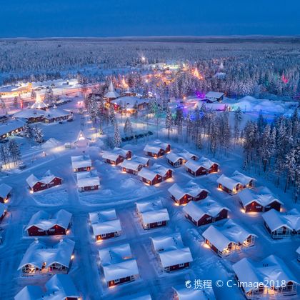 芬兰罗瓦涅米+圣诞老人村+圣诞老人办公室+北极圈标线一日游