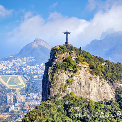 巴西里约热内卢基督像+糖面包山+塞勒隆阶梯一日游