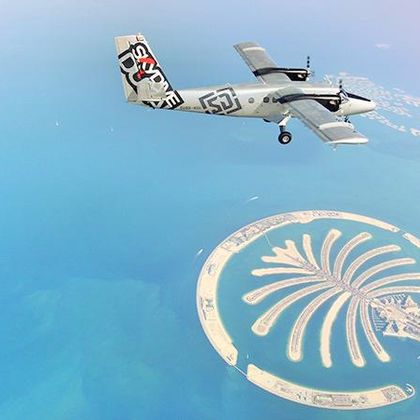 Skydive Dubai高空跳伞+迪拜高空跳伞体验半日游