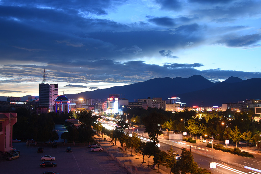 会泽夜景