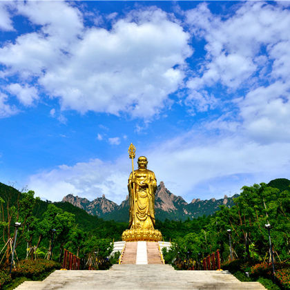 九华山+花台景区-观景台+九华山大愿文化园一日游