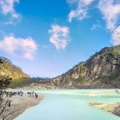 Rengganis Suspension Bridge+万隆市Kawah Putih 火山湖一日游