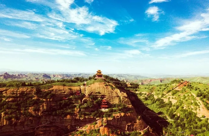 固原旅游火石寨景区的春夏秋冬