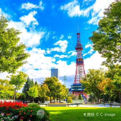 札幌电视塔+北海道大学+狸小路商店街+札幌国际滑雪场+定山溪温泉一日游 札幌电视塔+北海道大学+狸小路商店街+札幌国际滑雪场+定山溪温泉一日游