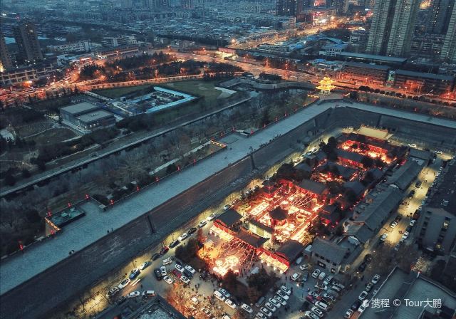 西安市环城公园玉祥门景区