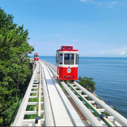 韩国釜山+海云台蓝线公园+镇海区+余佐川+庆和站樱花路一日游 韩国釜山+海云台蓝线公园+镇海区+余佐川+庆和站樱花路一日游