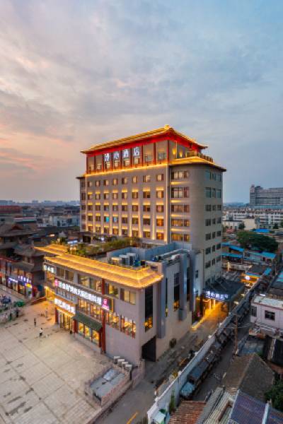 Kaifeng Drum Tower Square Qingming Shangheyuan Manxin Hotel