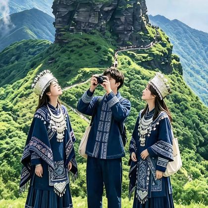 贵州贵阳+黄果树景区+荔波+西江千户苗寨+镇远县+梵净山6日5晚拼小团 贵州贵阳+黄果树景区+荔波+西江千户苗寨+镇远县+梵净山6日5晚拼小团