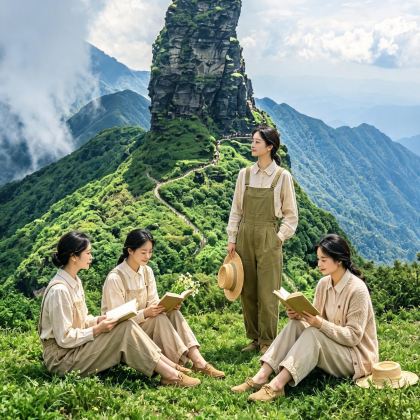 贵州贵阳+黄果树景区+荔波+西江千户苗寨+镇远县+梵净山6日5晚拼小团 贵州贵阳+黄果树景区+荔波+西江千户苗寨+镇远县+梵净山6日5晚拼小团