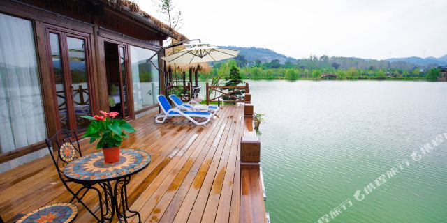 江山耕读农场水上屋度假区1-2晚 可加购江郎山景区门票/廿八都