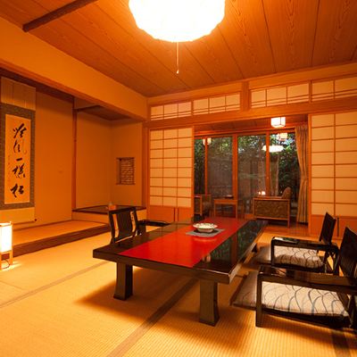 Japanese Style Room 10 Tatami and 8 Tatami with Open Air Bath