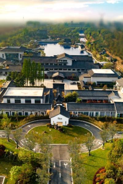 Shuxiang mansion of Bailu Lake Villa in Huai'an
