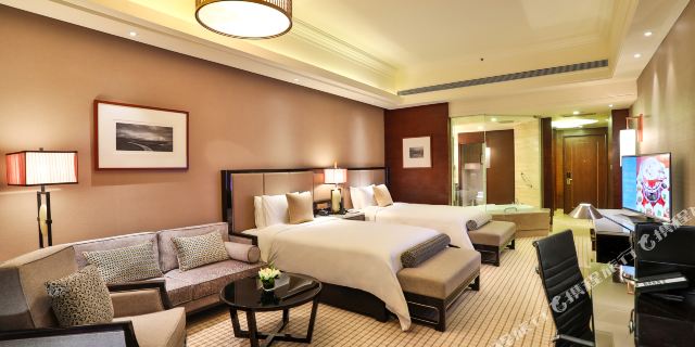 简阳三岔湖长岛天堂洲际酒店1晚+双早+天堂岛