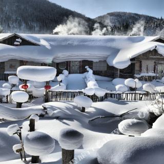 哈尔滨雪谷山川情驿站