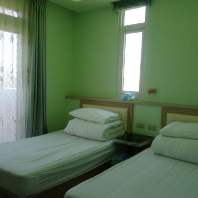 Green Twin Room