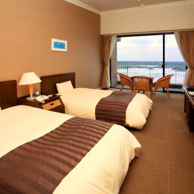 Ocean View Twin Room with Balcony