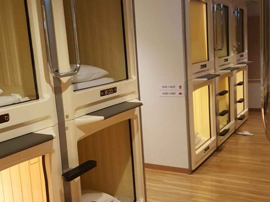 东京新宿区役所前胶囊酒店预订及价格查询【携