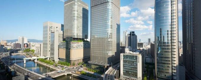 在大阪中之岛,入住天空之境