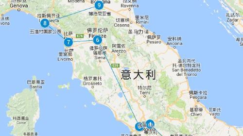 意大利+罗马++比萨+五渔村++维罗纳+米兰14日