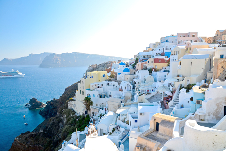 希腊+西班牙+葡萄牙12日9晚跟团游·圣托里尼