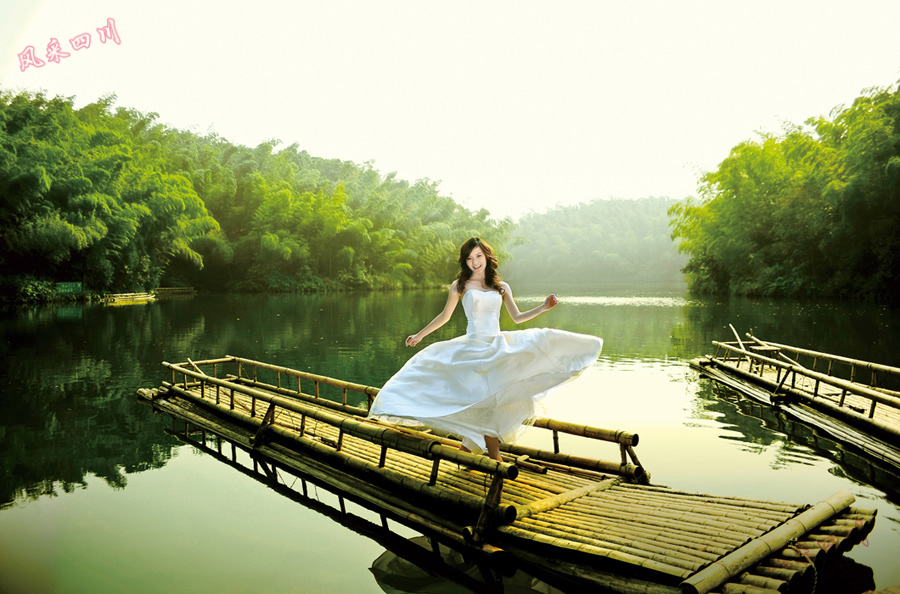 蜀南竹海婚纱照_蜀南竹海(3)