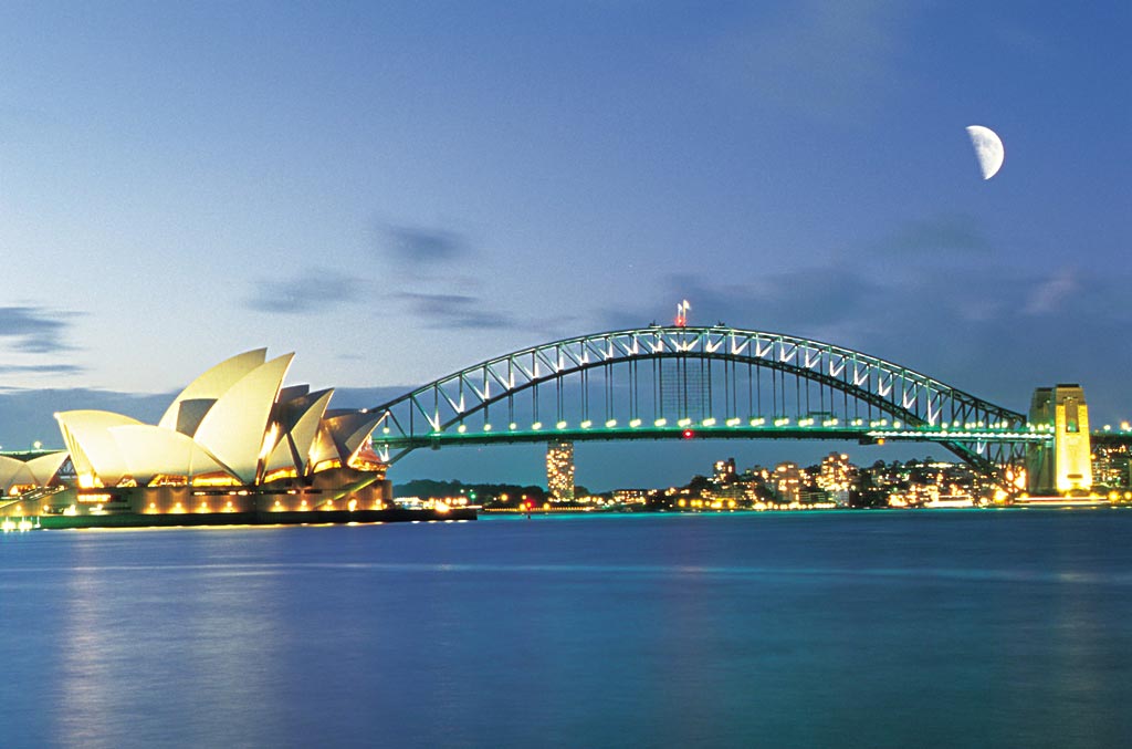 澳大利亚悉尼+堪培拉+凯恩斯+布里斯班+黄金