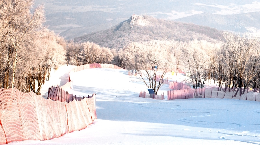 滑雪·吉林万科松花湖+体验松花湖冬捕东航直