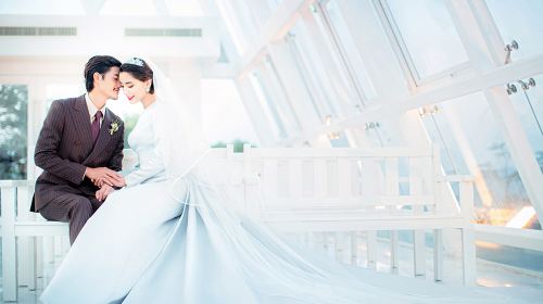 婚纱写真·三亚高端旅游婚纱非诚勿扰二拍摄+