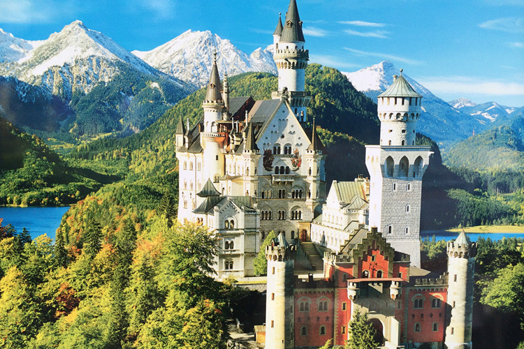 法国凡尔赛+意大利威尼斯+德国+瑞士因特拉肯