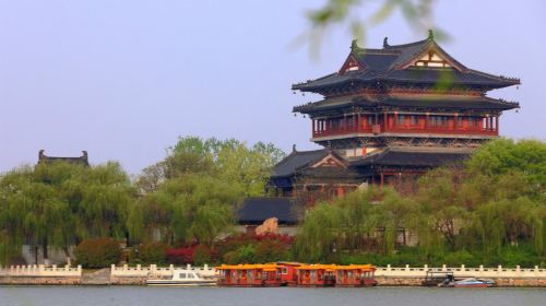 凤城河望海楼,溱湖湿地,云海温泉 特选入住泰州世茂茂御酒店