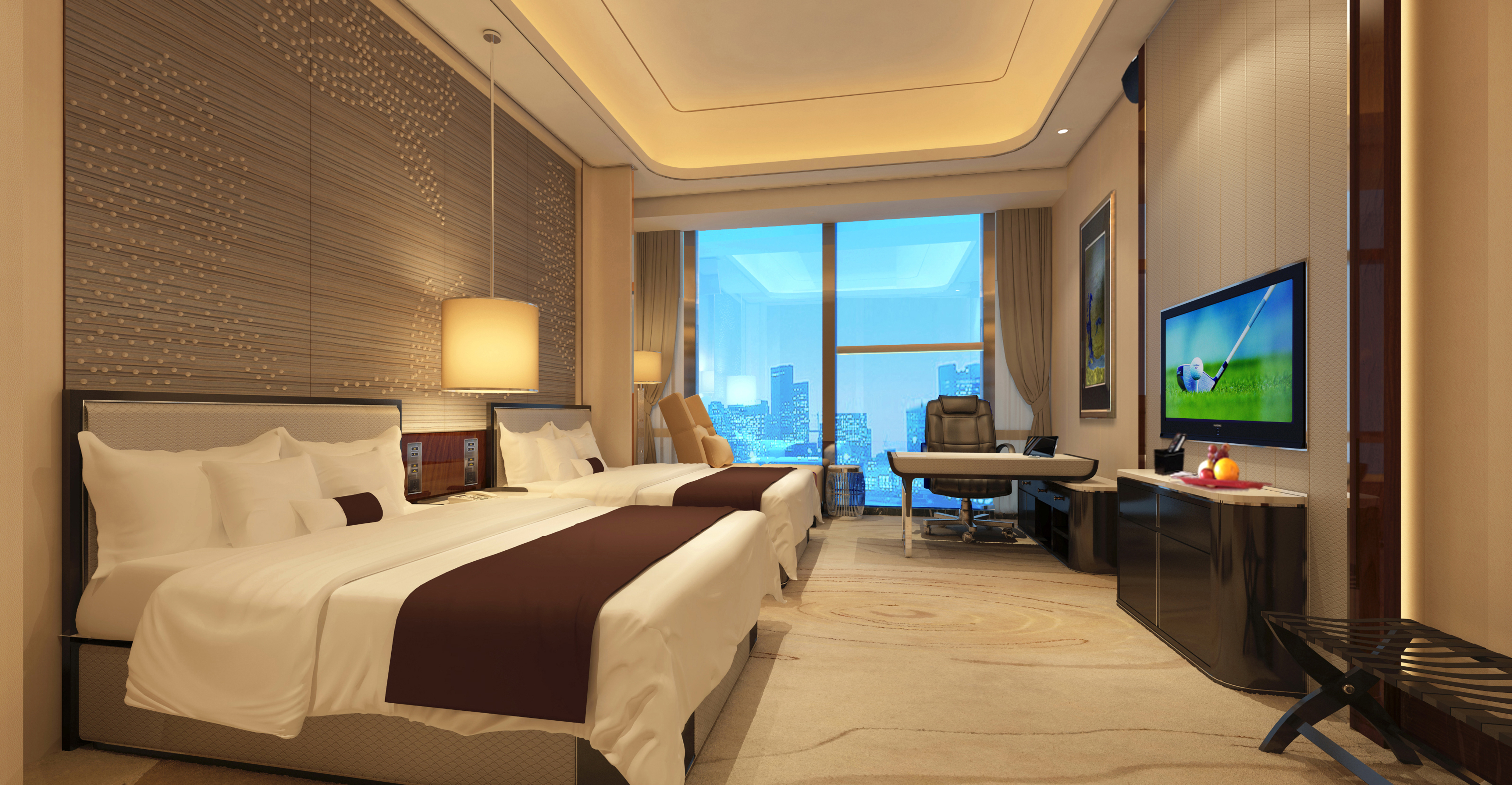 武汉友谊国际酒店1晚+黄鹤楼门票2张,酒店近黄