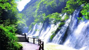 中坝大峡谷一日游【中坝峡谷——风光秀丽,风格独特;】
