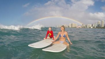 夏威夷欧胡岛冲浪教学体验游玩行程\/线路介绍