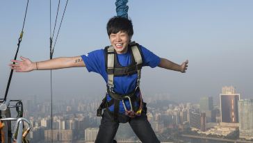 【韩国Running Man推荐】澳门观光塔笨猪跳(蹦