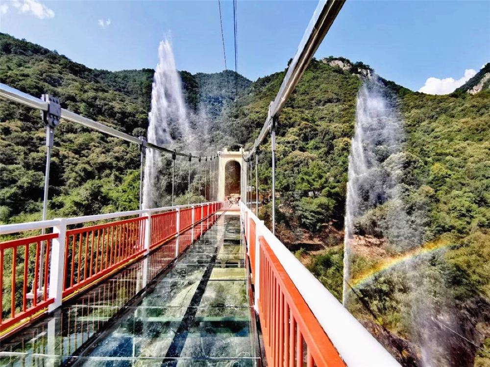 永泰百漈沟生态景区 嵩口古镇 彩虹玻璃天桥纯玩一日游(专车专导轻奢