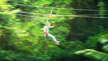 暹粒快乐骑马+吴哥顶级飞索探险一日游线路推