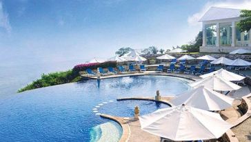 【专车服务】巴厘岛蓝点酒店教堂+无边泳池+