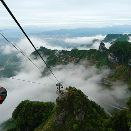中国山西长治通天峡风景区一日游