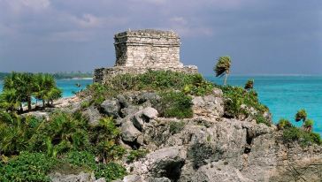 【酒店接送】墨西哥坎昆图伦遗址+Xel-Ha主题