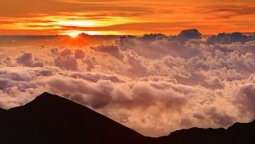 【观日出】夏威夷茂宜岛哈雷阿卡拉山观日出半