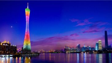 【夜游推荐】广州珠江夜游(广州塔码头)--白鸥