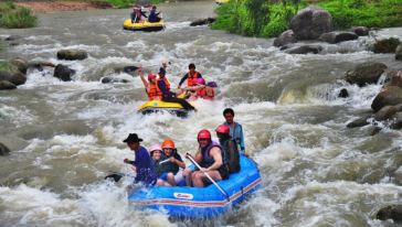 多样新玩法!普吉攀牙湾 ATV越野车+白水漂流
