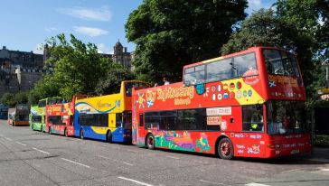 【全民放暑假】英国爱丁堡随上随下观光巴士(