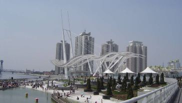 天津塘沽海河外滩公园大沽化游船票天津购买须