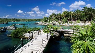 【酒店接送】墨西哥坎昆图伦遗址+Xel-Ha主题