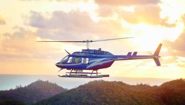 【携程攻略】凯恩斯直升机高空观光:大堡礁+热