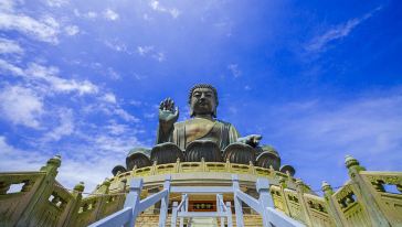 香港天坛大佛+宝莲寺+昂坪360往返缆车半日游