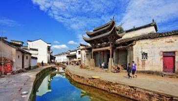 黄山歙县牌坊群+唐模+呈坎一日游黄山市购买